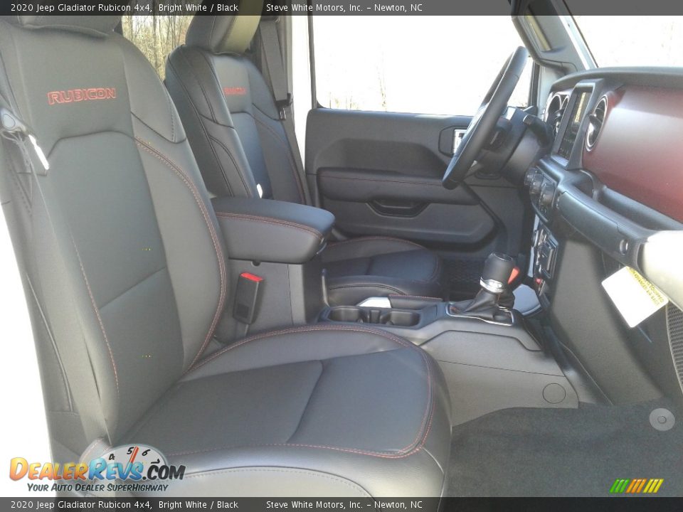 2020 Jeep Gladiator Rubicon 4x4 Bright White / Black Photo #19