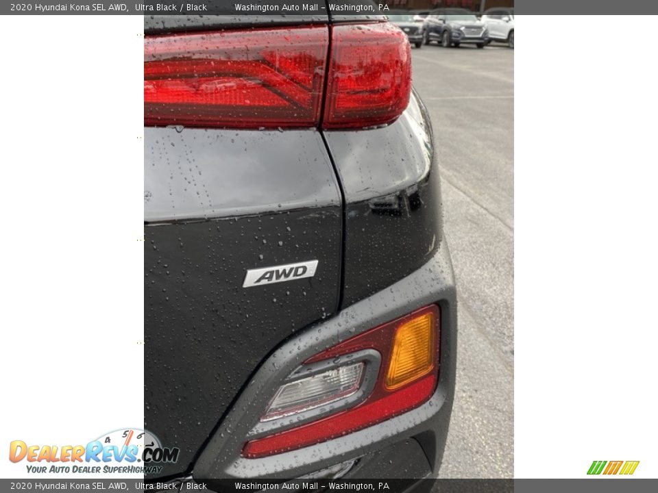 2020 Hyundai Kona SEL AWD Ultra Black / Black Photo #23