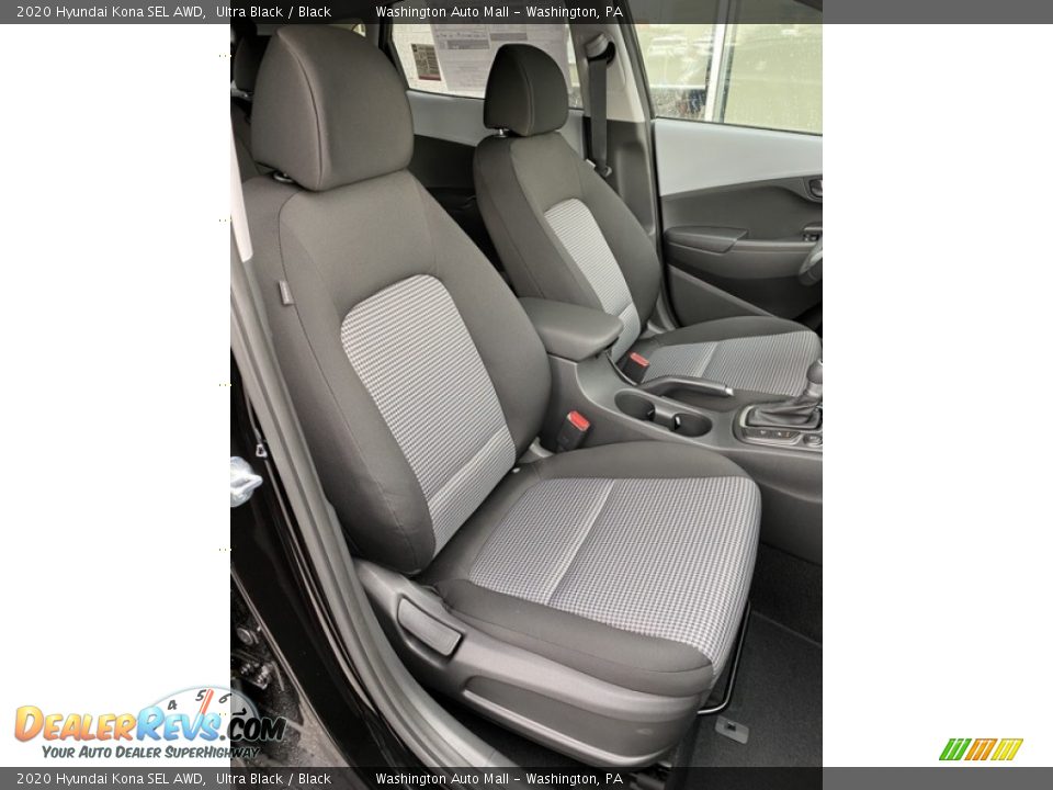 2020 Hyundai Kona SEL AWD Ultra Black / Black Photo #25