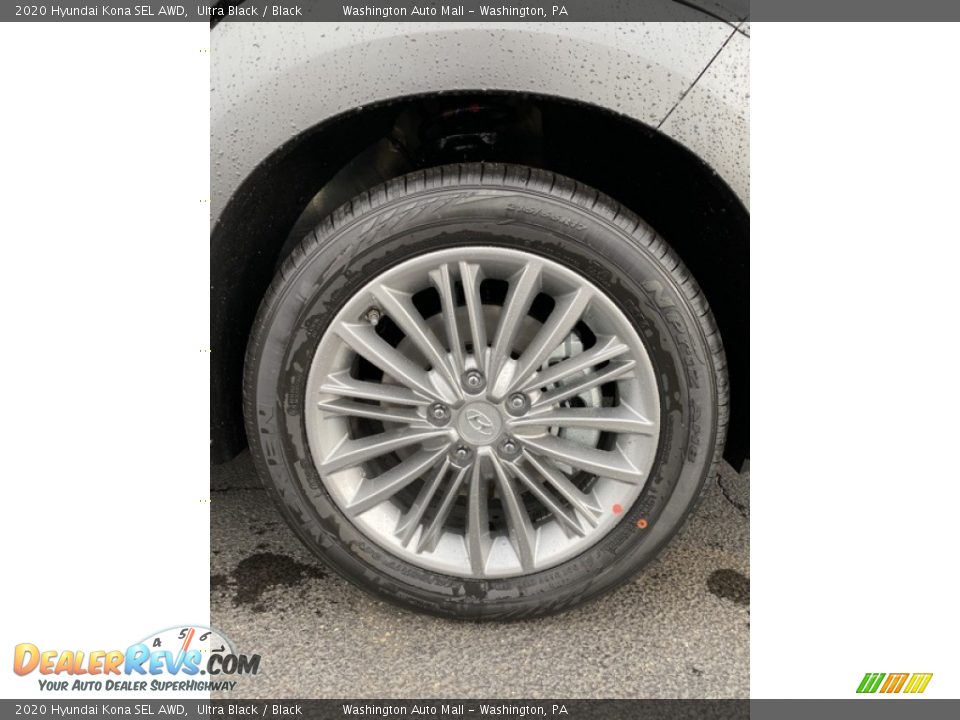 2020 Hyundai Kona SEL AWD Ultra Black / Black Photo #28