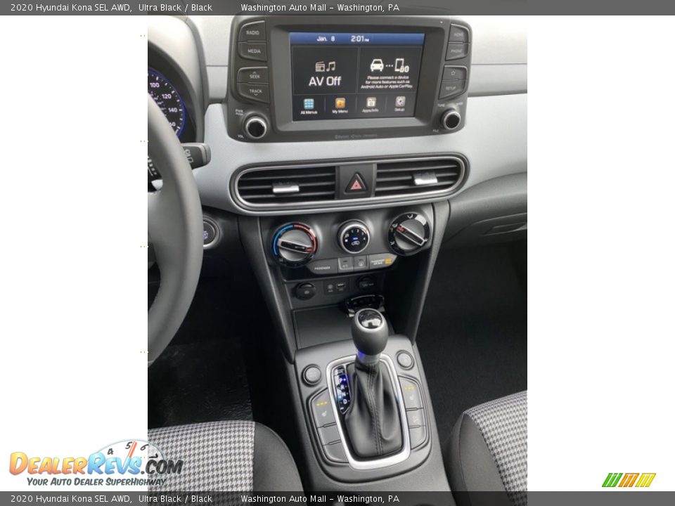 2020 Hyundai Kona SEL AWD Ultra Black / Black Photo #30