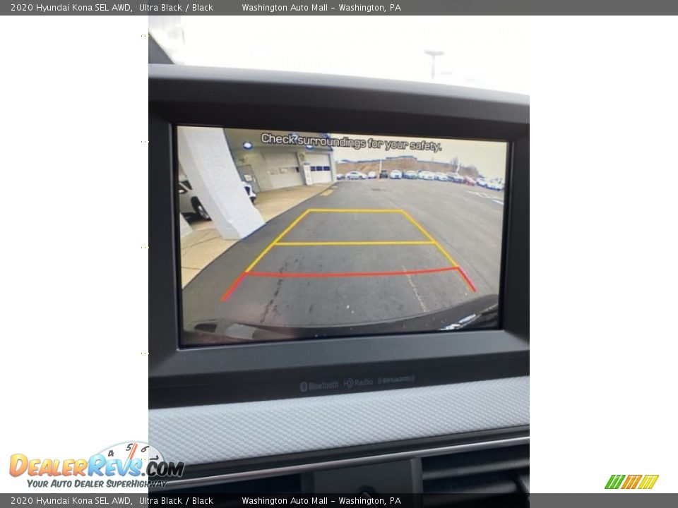 2020 Hyundai Kona SEL AWD Ultra Black / Black Photo #31