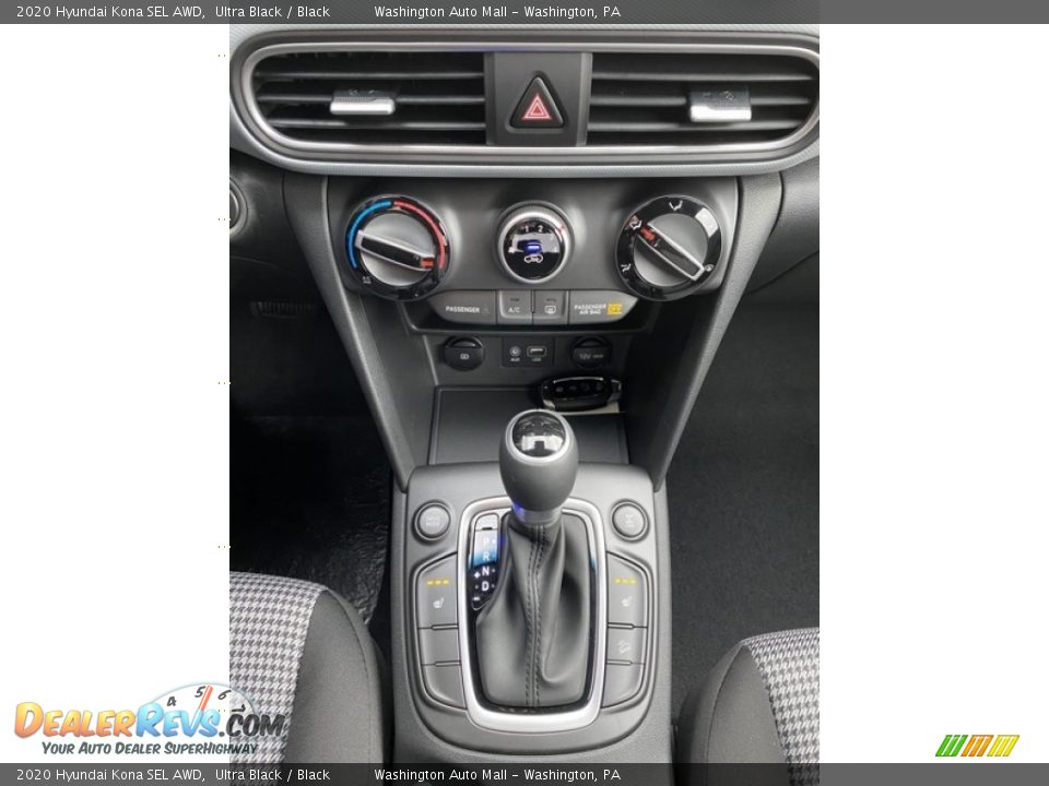 2020 Hyundai Kona SEL AWD Ultra Black / Black Photo #32