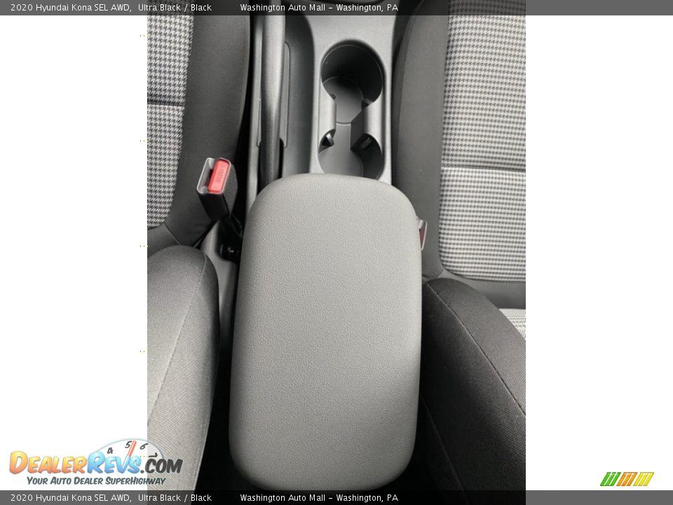 2020 Hyundai Kona SEL AWD Ultra Black / Black Photo #33