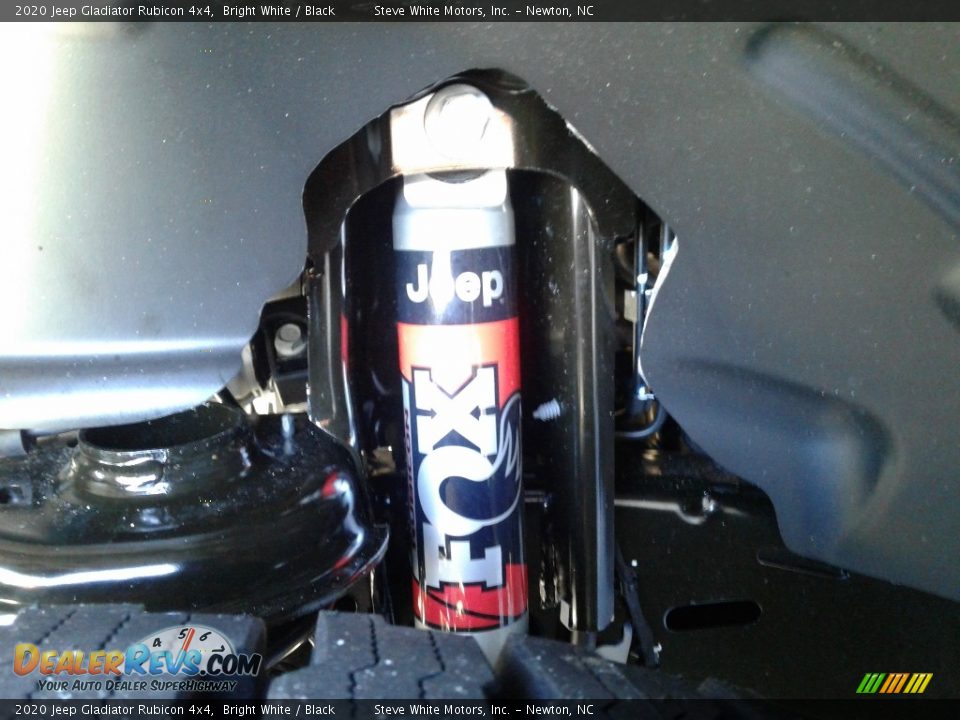 2020 Jeep Gladiator Rubicon 4x4 Bright White / Black Photo #34