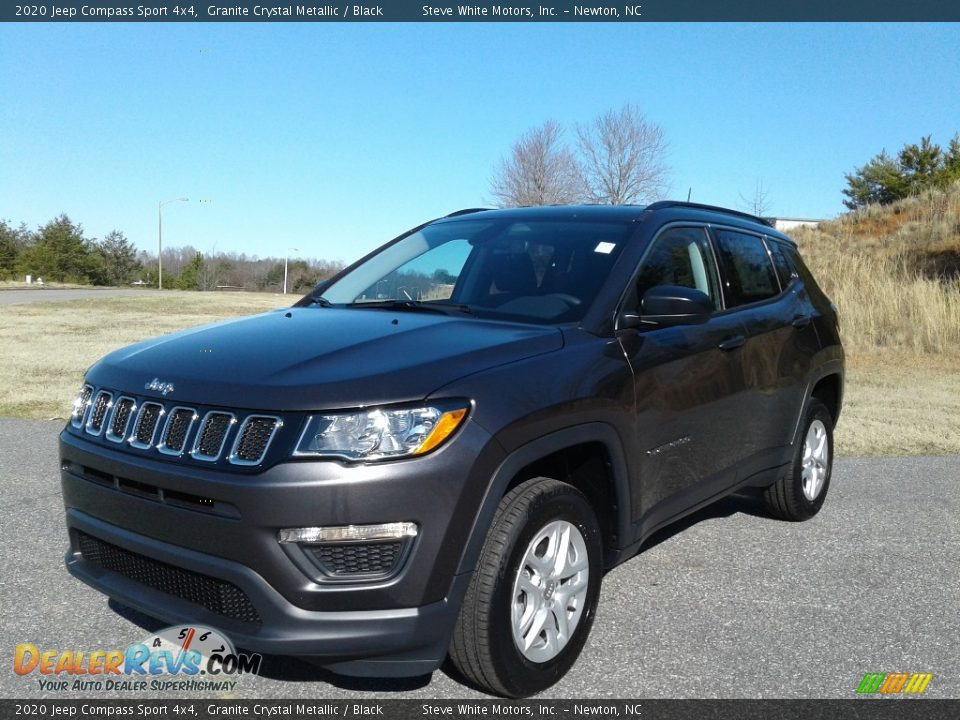 2020 Jeep Compass Sport 4x4 Granite Crystal Metallic / Black Photo #2