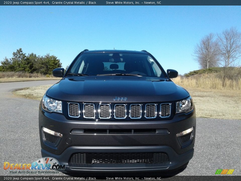 2020 Jeep Compass Sport 4x4 Granite Crystal Metallic / Black Photo #3