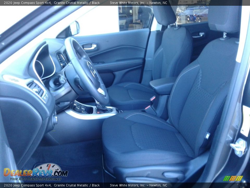 2020 Jeep Compass Sport 4x4 Granite Crystal Metallic / Black Photo #9