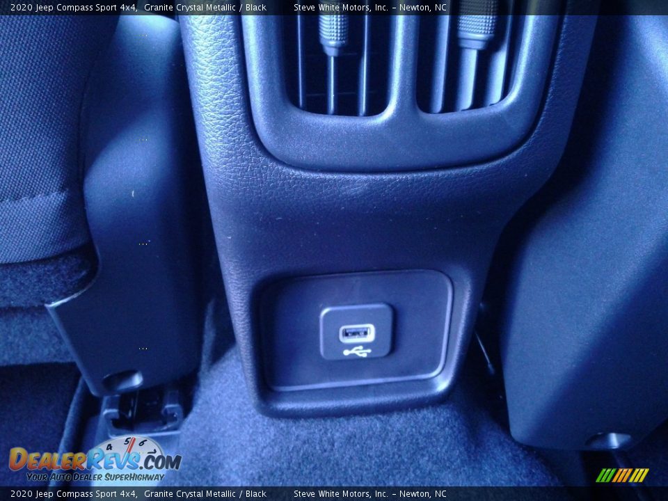 2020 Jeep Compass Sport 4x4 Granite Crystal Metallic / Black Photo #13