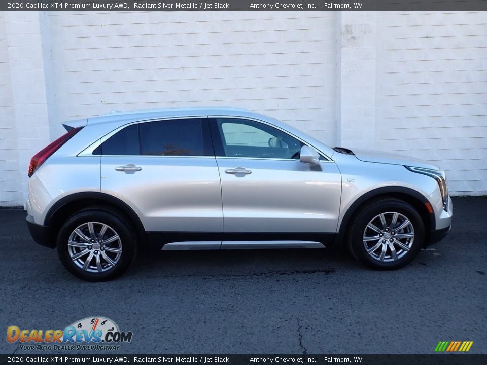 Radiant Silver Metallic 2020 Cadillac XT4 Premium Luxury AWD Photo #3