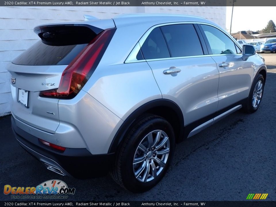 2020 Cadillac XT4 Premium Luxury AWD Radiant Silver Metallic / Jet Black Photo #5