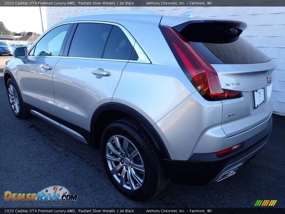 2020 Cadillac XT4 Premium Luxury AWD Radiant Silver Metallic / Jet Black Photo #6