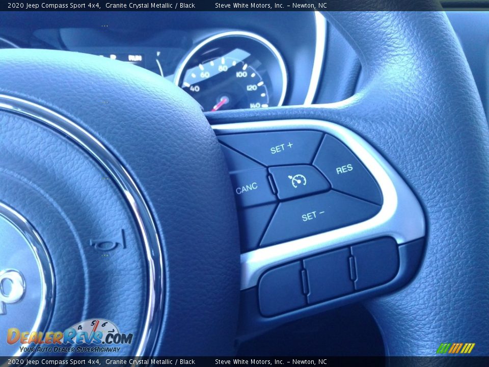 2020 Jeep Compass Sport 4x4 Granite Crystal Metallic / Black Photo #20