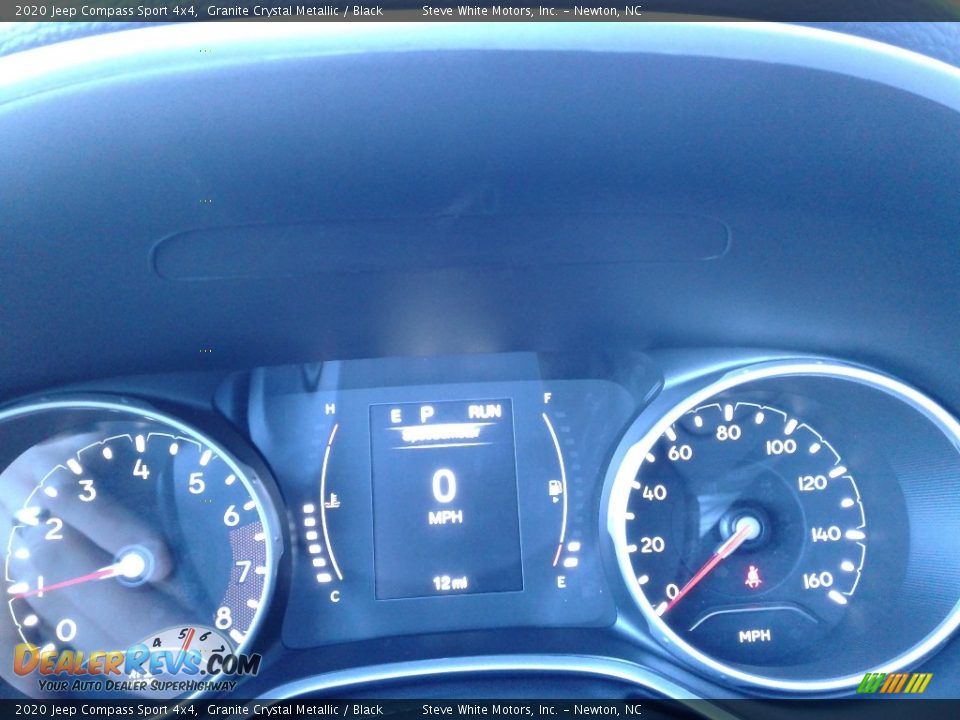 2020 Jeep Compass Sport 4x4 Granite Crystal Metallic / Black Photo #21