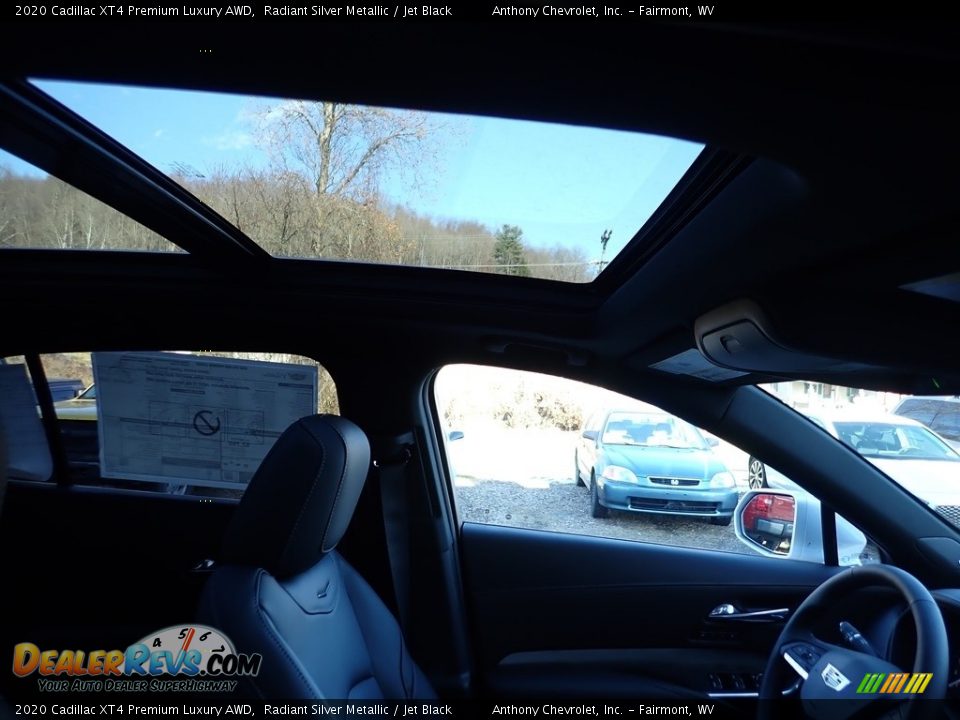 2020 Cadillac XT4 Premium Luxury AWD Radiant Silver Metallic / Jet Black Photo #11