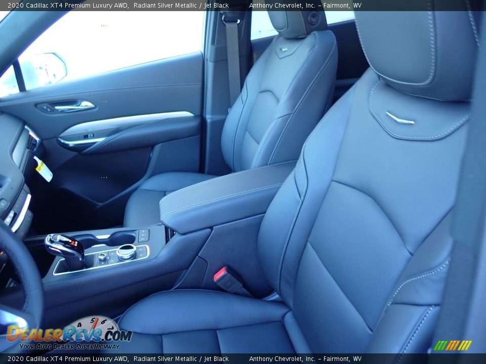 2020 Cadillac XT4 Premium Luxury AWD Radiant Silver Metallic / Jet Black Photo #12