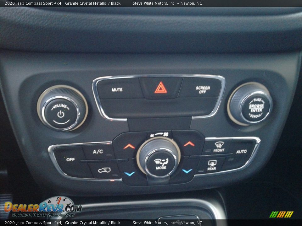 2020 Jeep Compass Sport 4x4 Granite Crystal Metallic / Black Photo #24