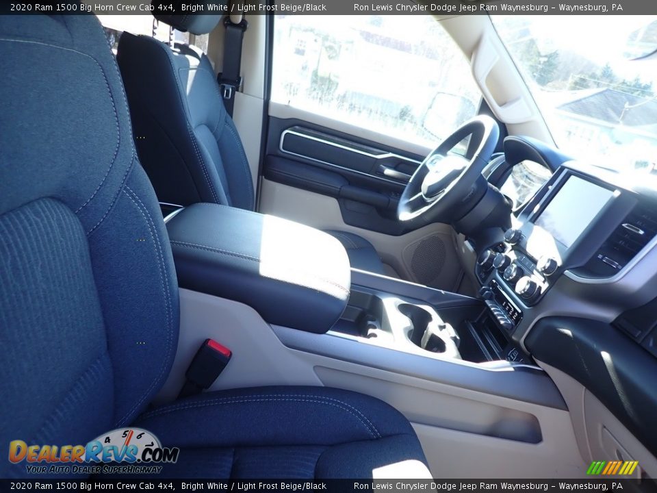 2020 Ram 1500 Big Horn Crew Cab 4x4 Bright White / Light Frost Beige/Black Photo #10