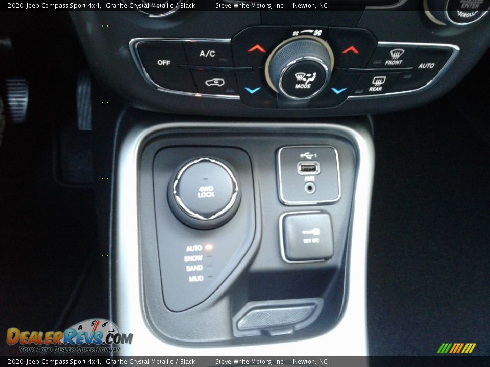 2020 Jeep Compass Sport 4x4 Granite Crystal Metallic / Black Photo #25