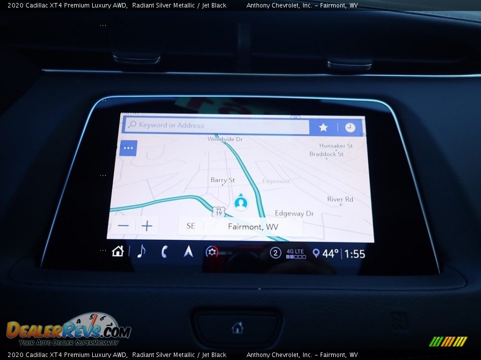 2020 Cadillac XT4 Premium Luxury AWD Radiant Silver Metallic / Jet Black Photo #15