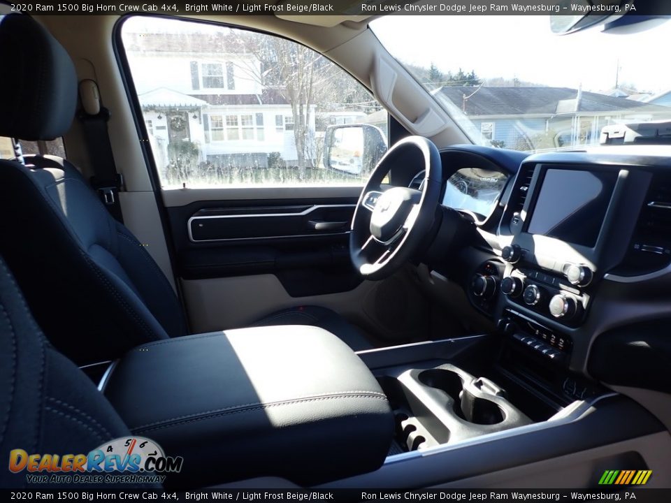 2020 Ram 1500 Big Horn Crew Cab 4x4 Bright White / Light Frost Beige/Black Photo #11