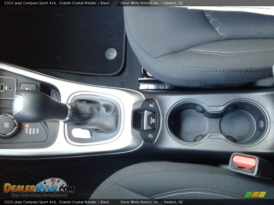 2020 Jeep Compass Sport 4x4 Granite Crystal Metallic / Black Photo #26