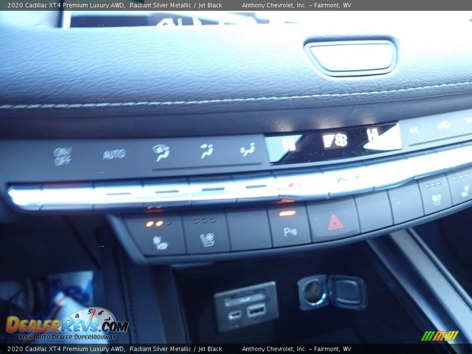 2020 Cadillac XT4 Premium Luxury AWD Radiant Silver Metallic / Jet Black Photo #19