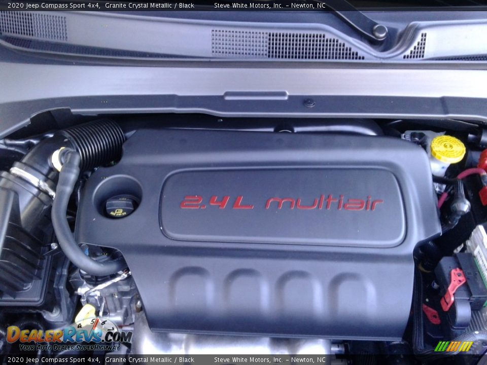 2020 Jeep Compass Sport 4x4 Granite Crystal Metallic / Black Photo #29