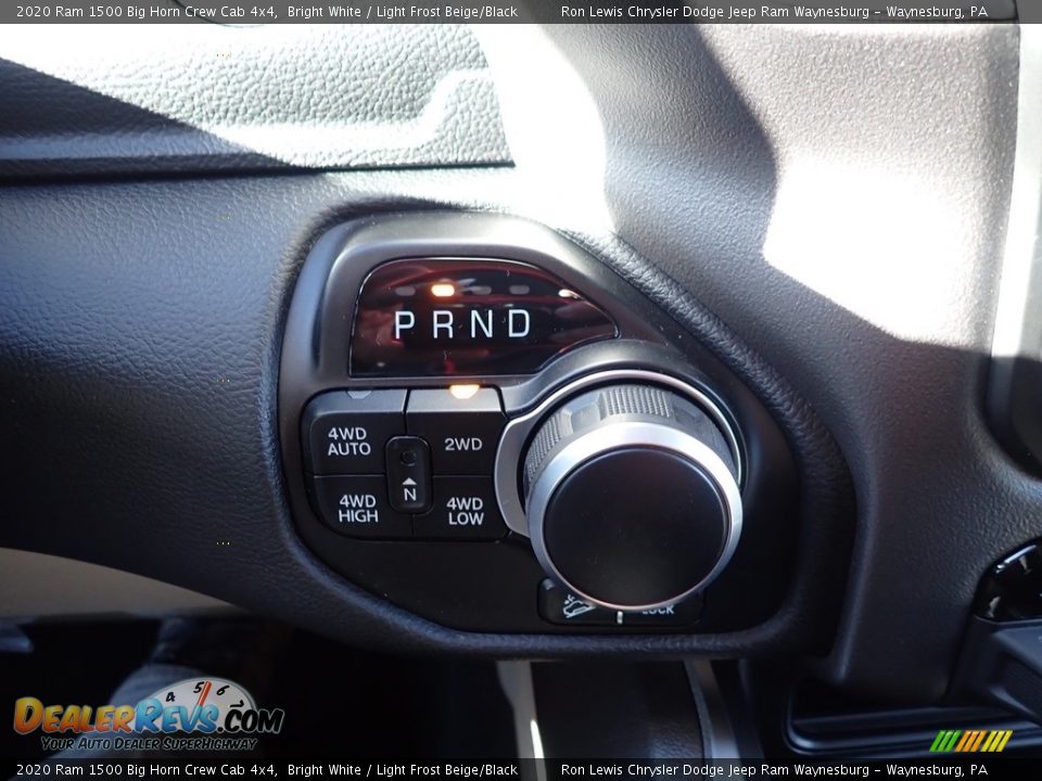 2020 Ram 1500 Big Horn Crew Cab 4x4 Bright White / Light Frost Beige/Black Photo #20
