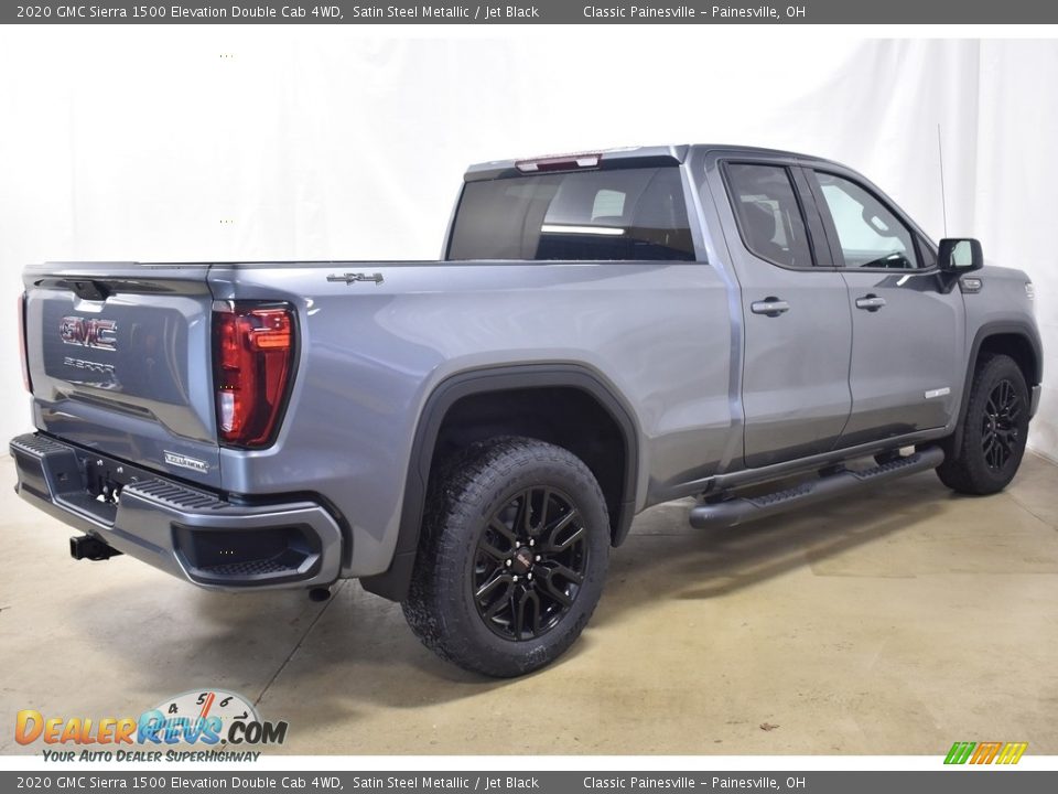 2020 GMC Sierra 1500 Elevation Double Cab 4WD Satin Steel Metallic / Jet Black Photo #2