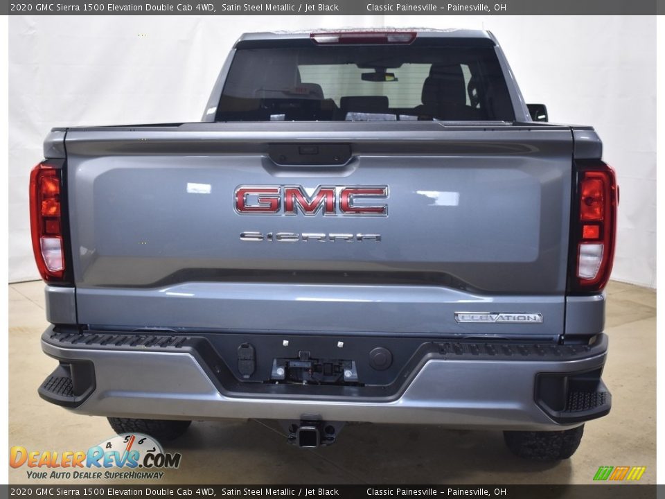 2020 GMC Sierra 1500 Elevation Double Cab 4WD Satin Steel Metallic / Jet Black Photo #3