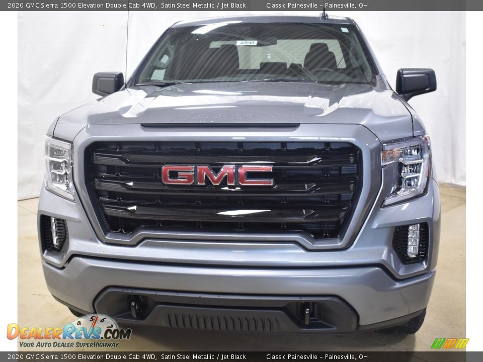 2020 GMC Sierra 1500 Elevation Double Cab 4WD Satin Steel Metallic / Jet Black Photo #4