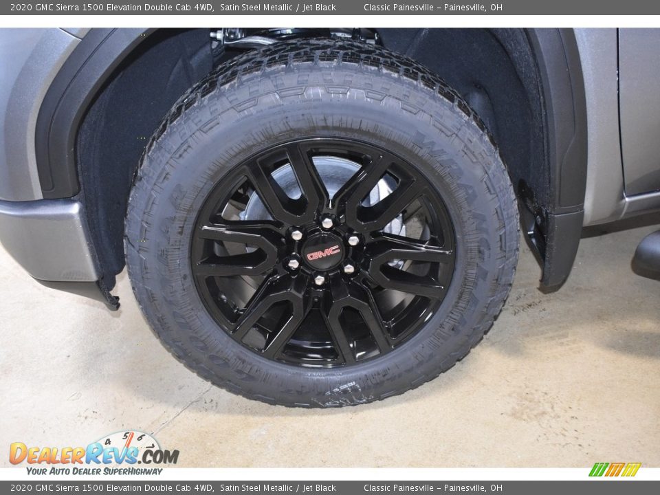 2020 GMC Sierra 1500 Elevation Double Cab 4WD Satin Steel Metallic / Jet Black Photo #5
