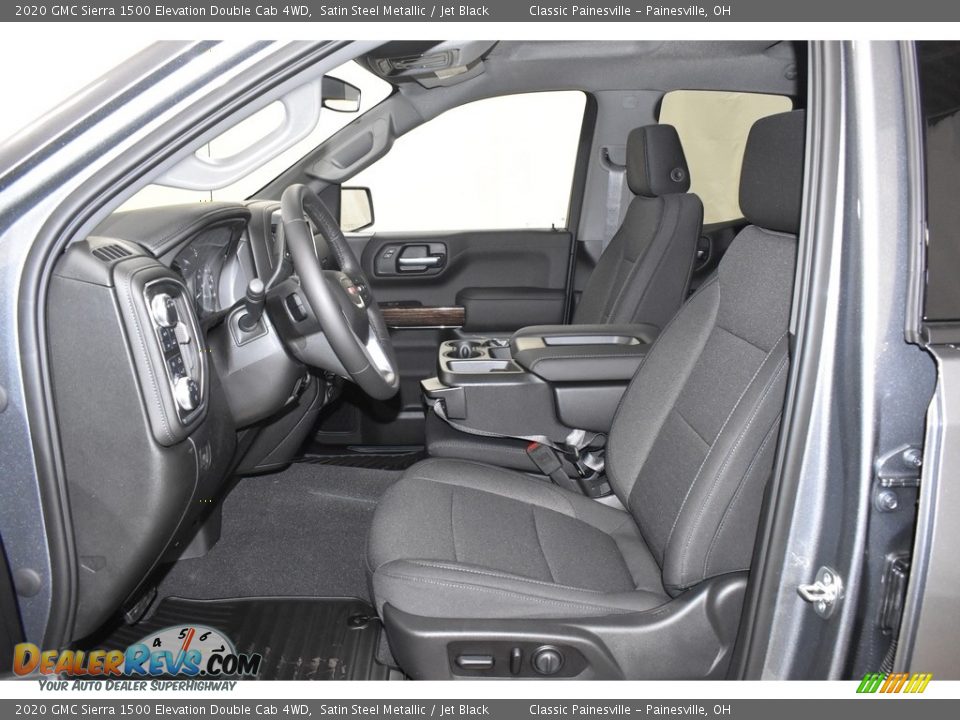 2020 GMC Sierra 1500 Elevation Double Cab 4WD Satin Steel Metallic / Jet Black Photo #6
