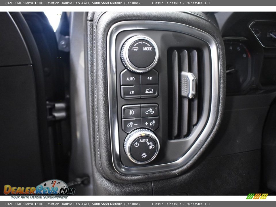 2020 GMC Sierra 1500 Elevation Double Cab 4WD Satin Steel Metallic / Jet Black Photo #8