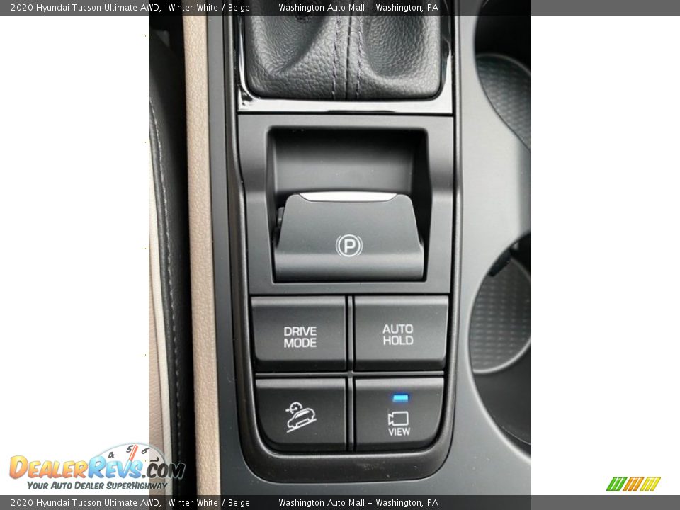 2020 Hyundai Tucson Ultimate AWD Winter White / Beige Photo #36