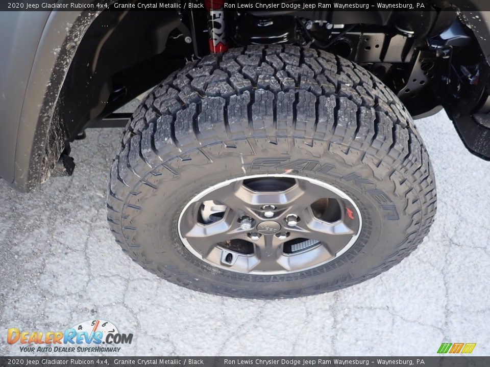 2020 Jeep Gladiator Rubicon 4x4 Granite Crystal Metallic / Black Photo #9