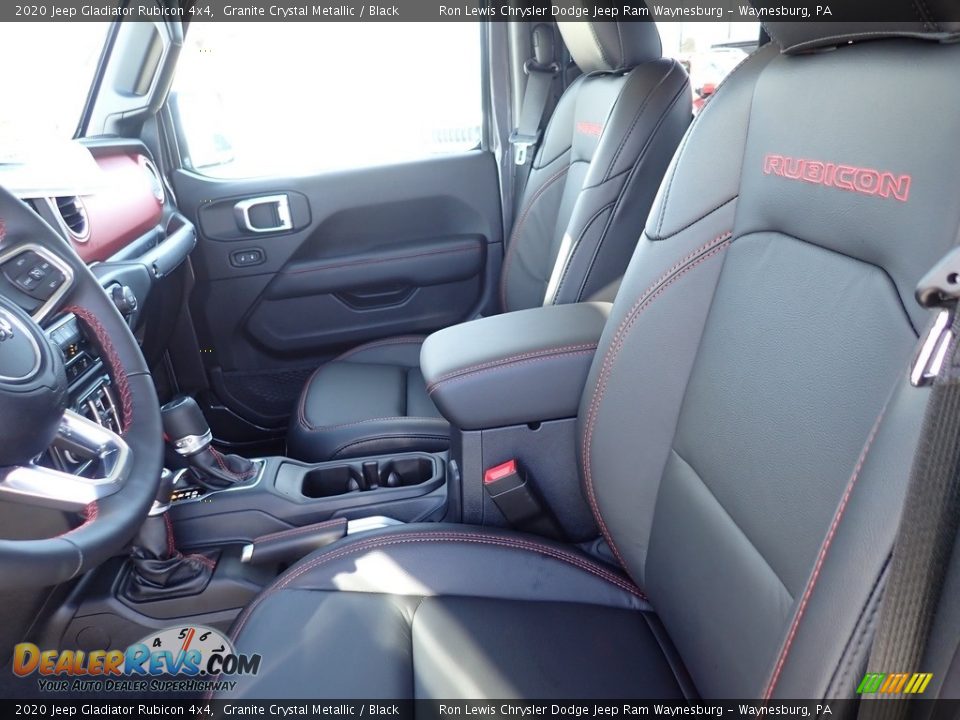 Front Seat of 2020 Jeep Gladiator Rubicon 4x4 Photo #13