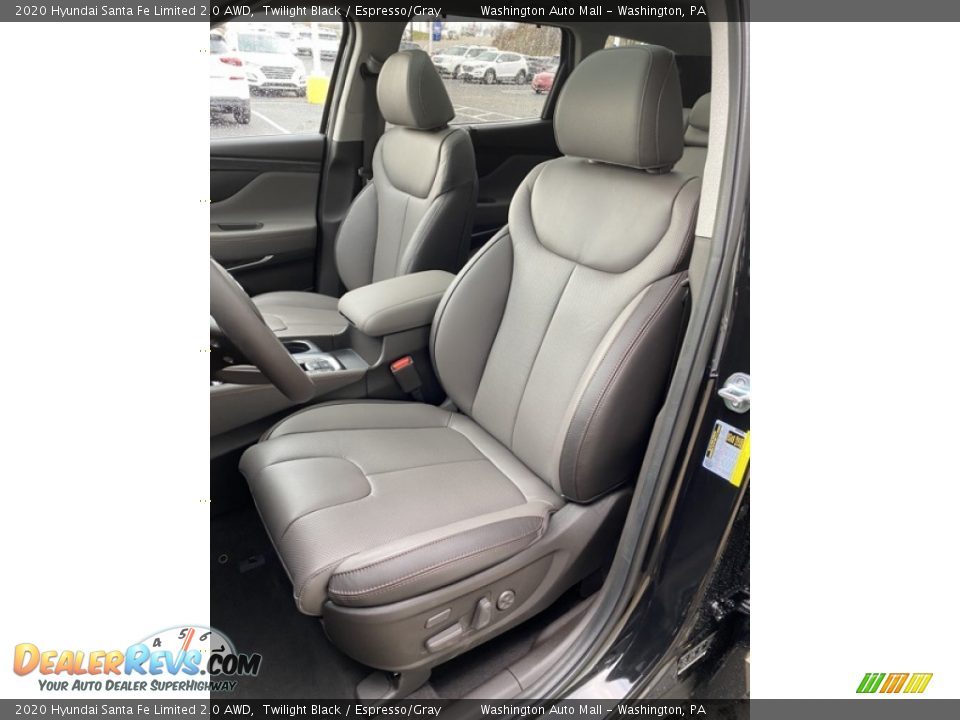 Front Seat of 2020 Hyundai Santa Fe Limited 2.0 AWD Photo #15