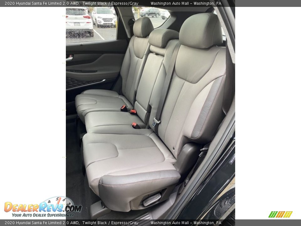 Rear Seat of 2020 Hyundai Santa Fe Limited 2.0 AWD Photo #20