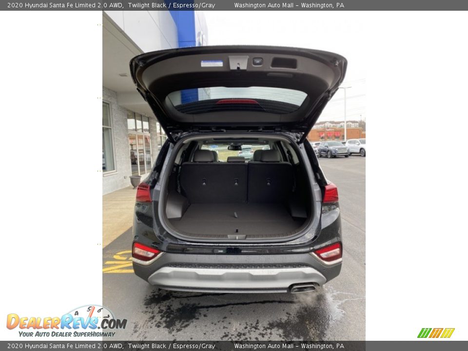 2020 Hyundai Santa Fe Limited 2.0 AWD Twilight Black / Espresso/Gray Photo #22