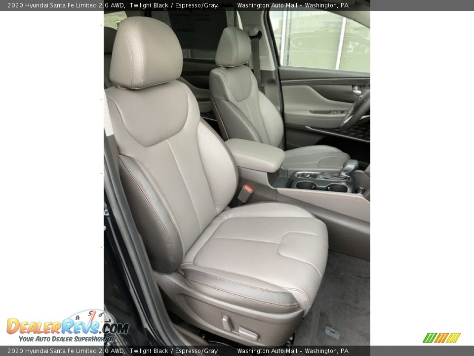 Front Seat of 2020 Hyundai Santa Fe Limited 2.0 AWD Photo #27