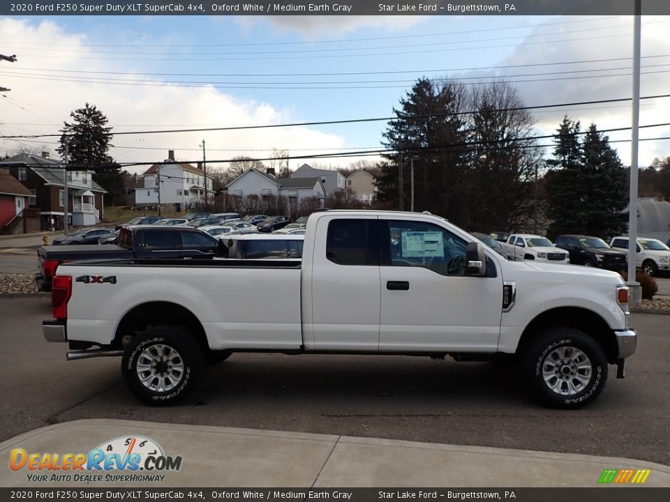 Oxford White 2020 Ford F250 Super Duty XLT SuperCab 4x4 Photo #4