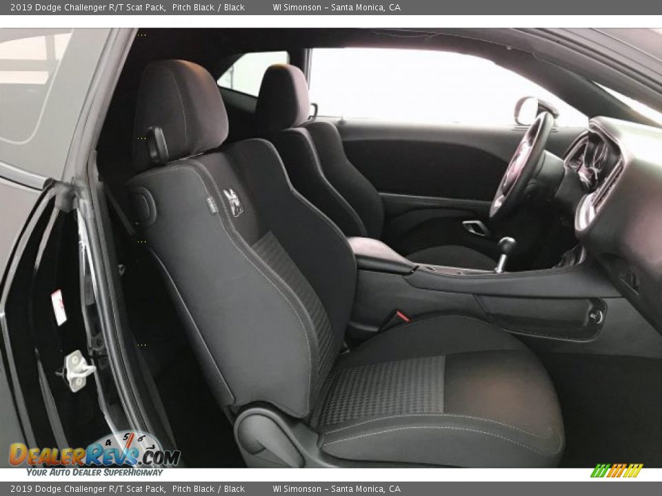 Front Seat of 2019 Dodge Challenger R/T Scat Pack Photo #6