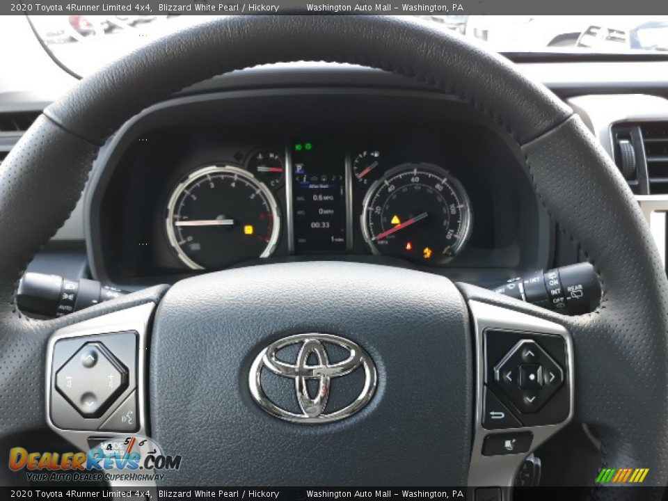 2020 Toyota 4Runner Limited 4x4 Blizzard White Pearl / Hickory Photo #3