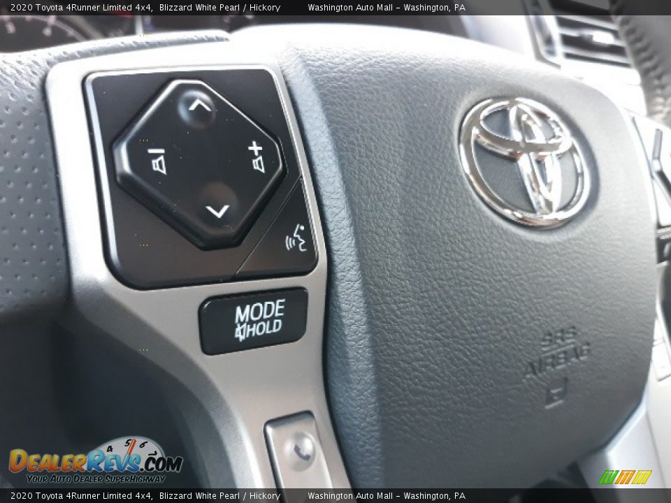 2020 Toyota 4Runner Limited 4x4 Blizzard White Pearl / Hickory Photo #5
