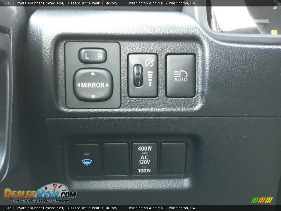 2020 Toyota 4Runner Limited 4x4 Blizzard White Pearl / Hickory Photo #9