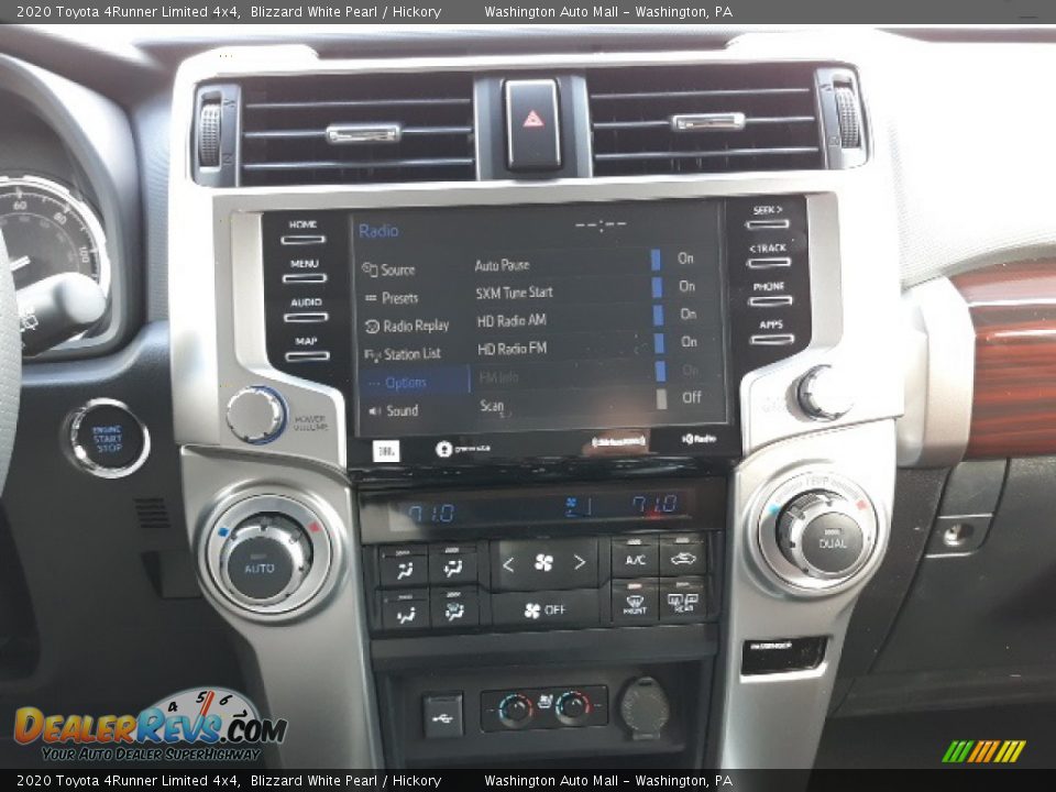 2020 Toyota 4Runner Limited 4x4 Blizzard White Pearl / Hickory Photo #11