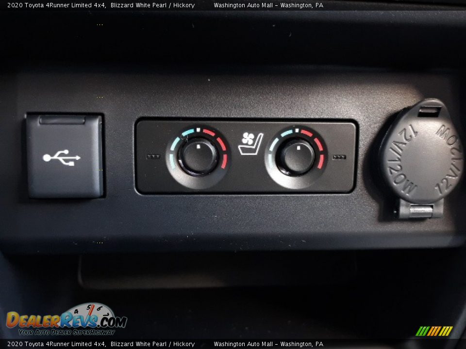 2020 Toyota 4Runner Limited 4x4 Blizzard White Pearl / Hickory Photo #12