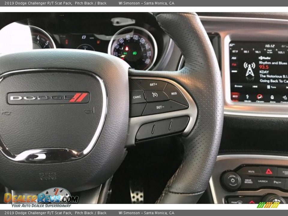 2019 Dodge Challenger R/T Scat Pack Steering Wheel Photo #18